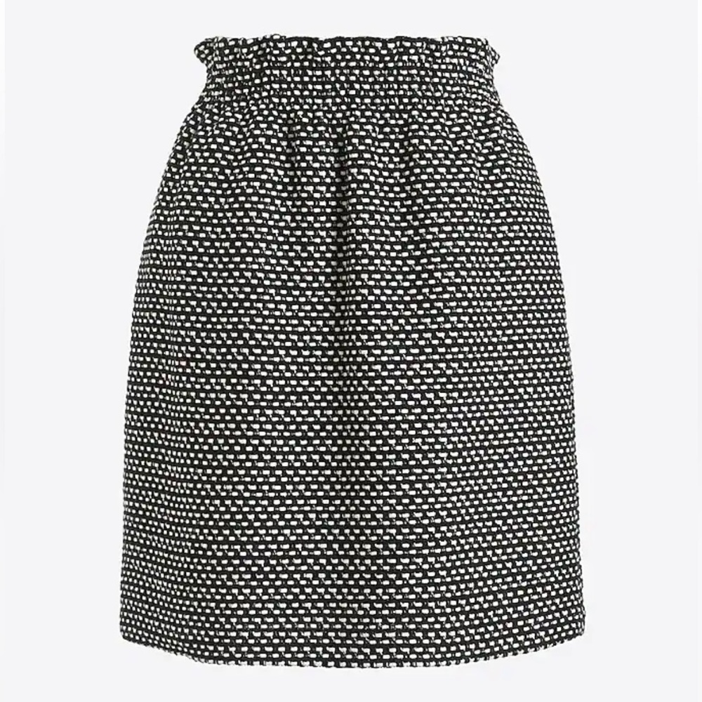 Sidewalk skirt in printed jacquard